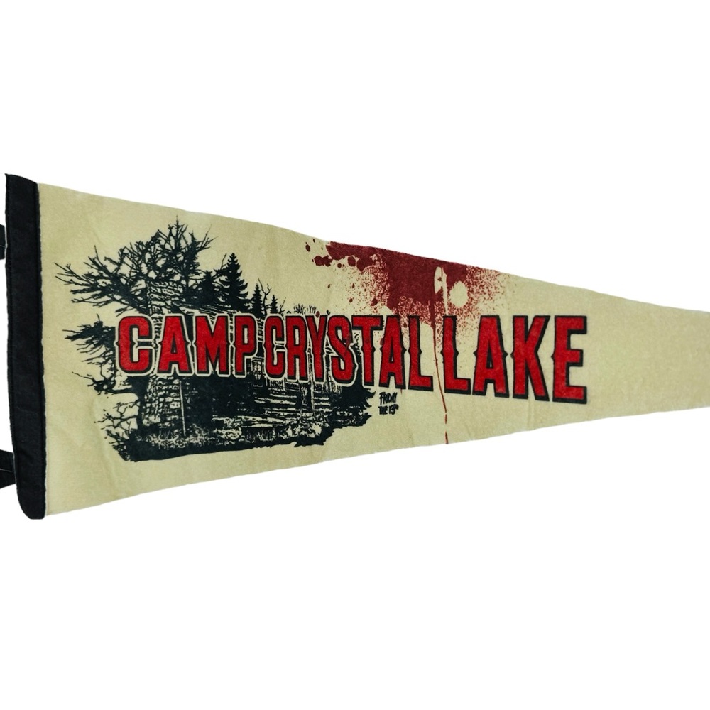 Friday The 13th Camp Crystal Lake Loot Crate 20" Felt Pennant